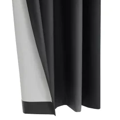Charcoal Alpine Blackout Curtain Panel, 63 in.
