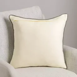Charcoal Fall Floral Pillow