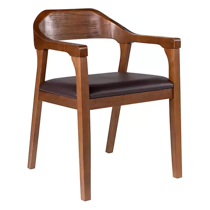 Chestnut Ramus Dining Armchairs, Set of 2