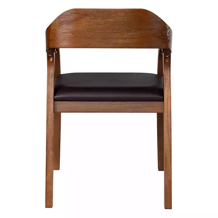 Chestnut Ramus Dining Armchairs, Set of 2