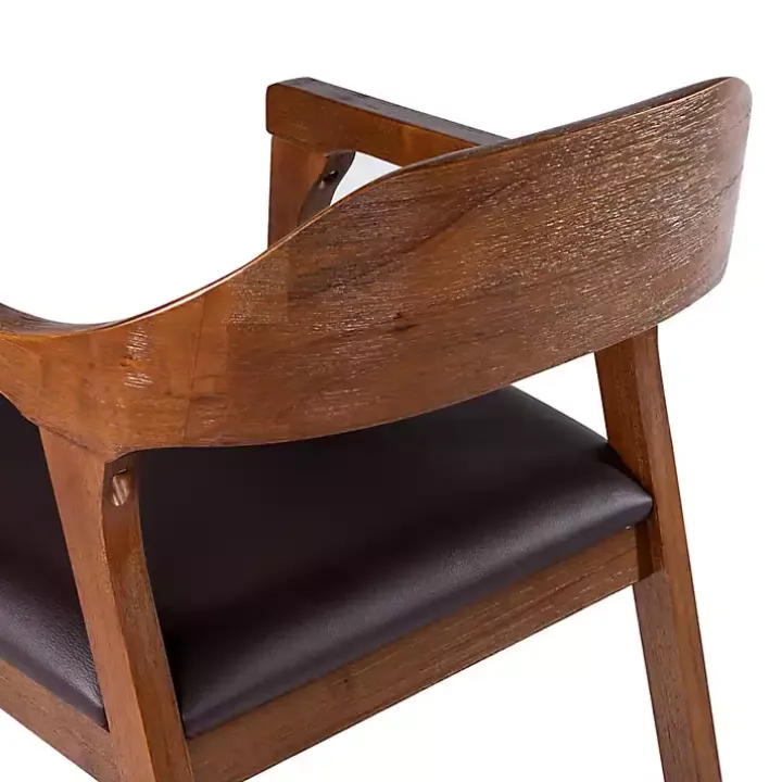 Chestnut Ramus Dining Armchairs, Set of 2