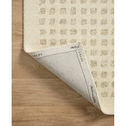 Chris Loves Julia x Loloi Ivory Polly Rug, 7x9