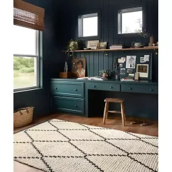 Chris Loves Julia x Loloi Alice Cream Rug, 5x7