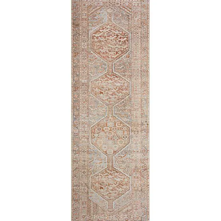 Chris Loves Julia x Loloi Jules Orange Rug, 5x7