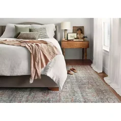 Chris Loves Julia x Loloi Jules Lagoon Rug, 5x7