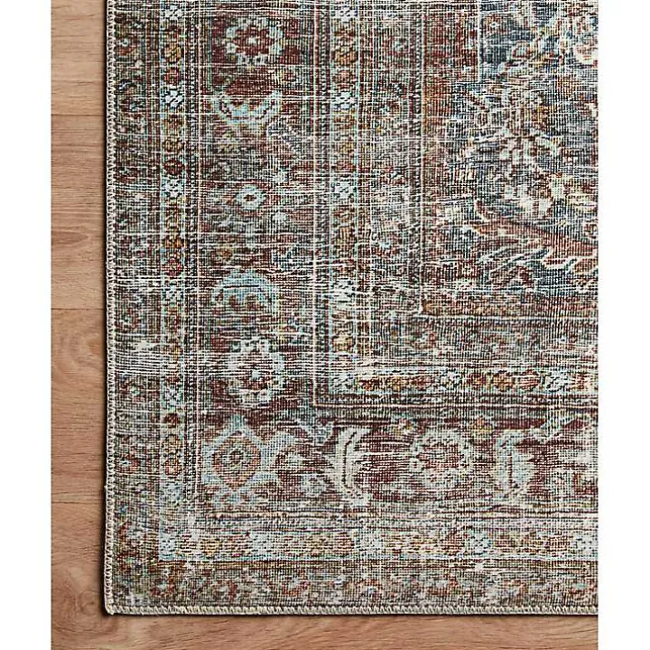 Chris Loves Julia x Loloi Jules Lagoon Rug, 5x7