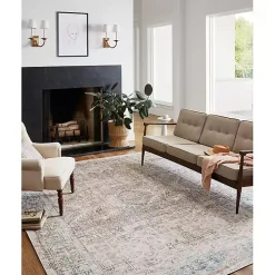 Chris Loves Julia x Loloi Jules Natural Rug, 2x3