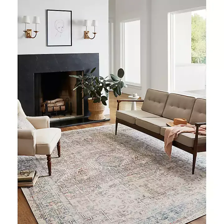 Chris Loves Julia x Loloi Jules Natural Rug, 2x3