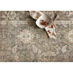 Chris Loves Julia x Loloi Sage Rosemarie Rug, 6x9