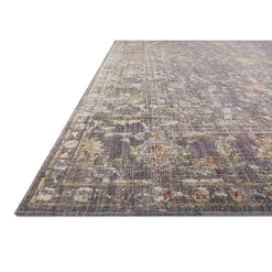 Chris Loves Julia x Loloi Rosemarie Coal Rug, 6x9