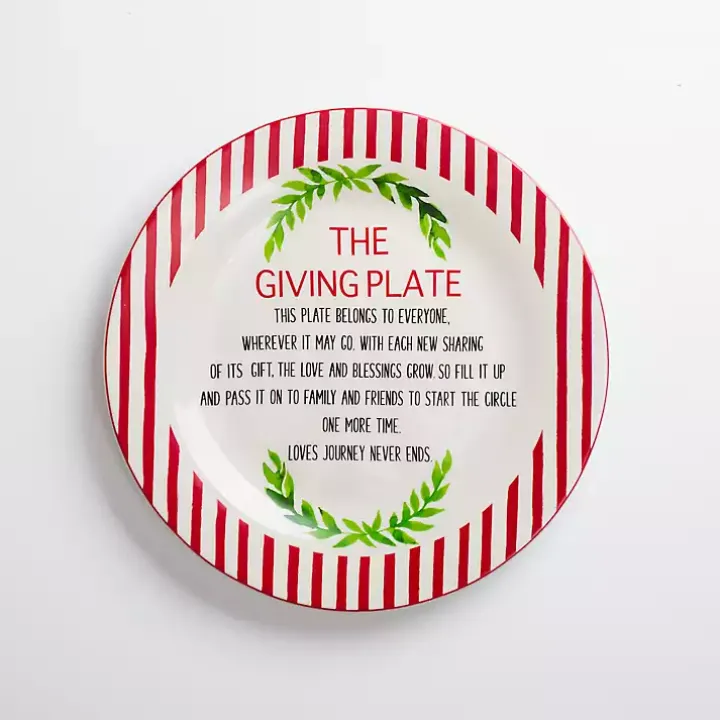 Christmas Giving Plate