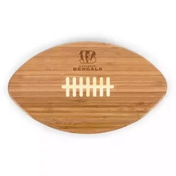 Cincinnati Bengals Bamboo Football Cutting Board