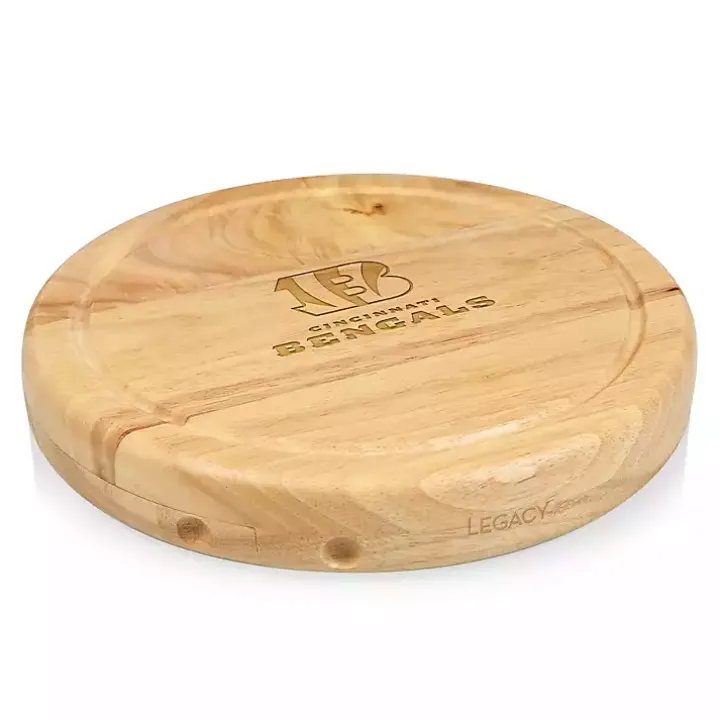 Cincinnati Bengals Cheese Board and Tool Set