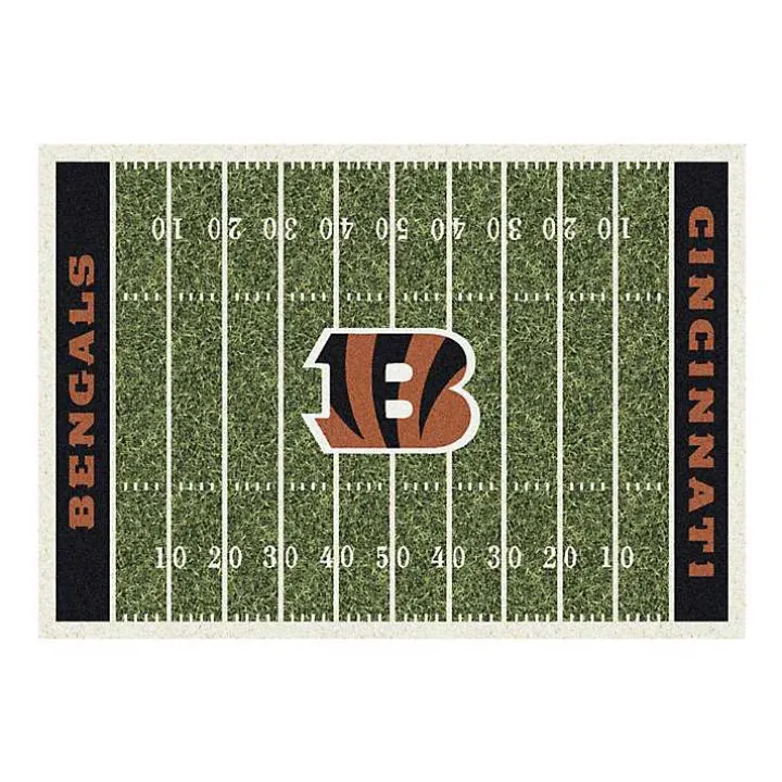 Cincinnati Bengals Home Field Area Rug, 6x8