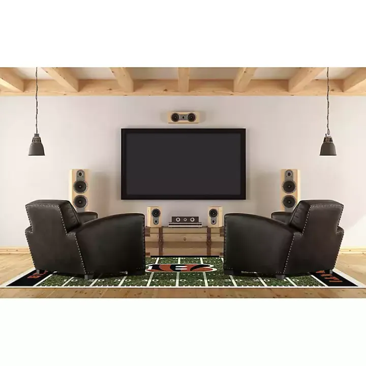 Cincinnati Bengals Home Field Area Rug, 6x8