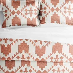Clay Adobe Diamond 2-pc. Twin Duvet Cover Set