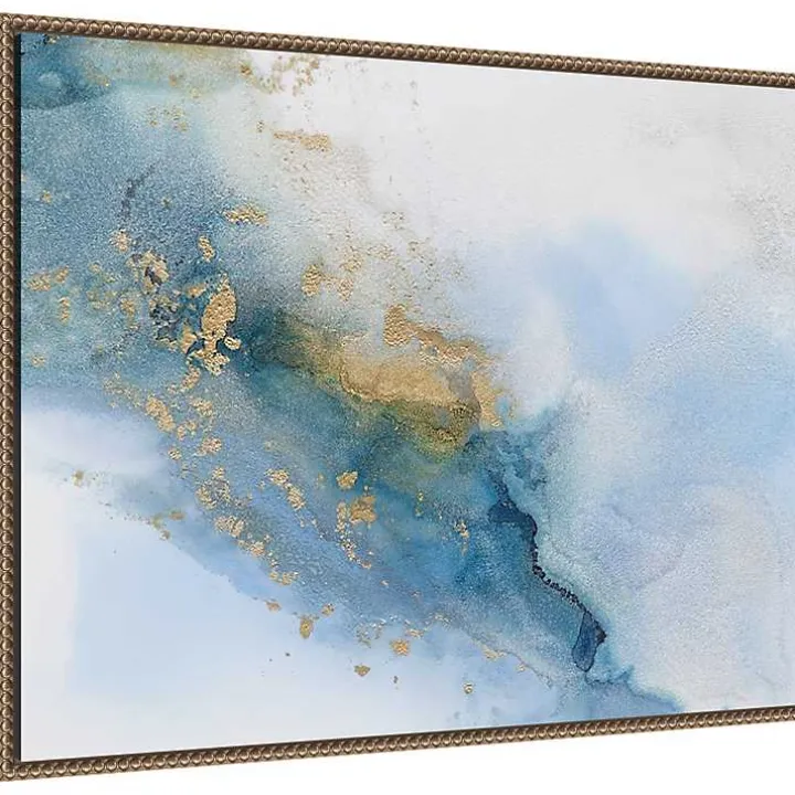 Cloud Land Framed Canvas Art Print