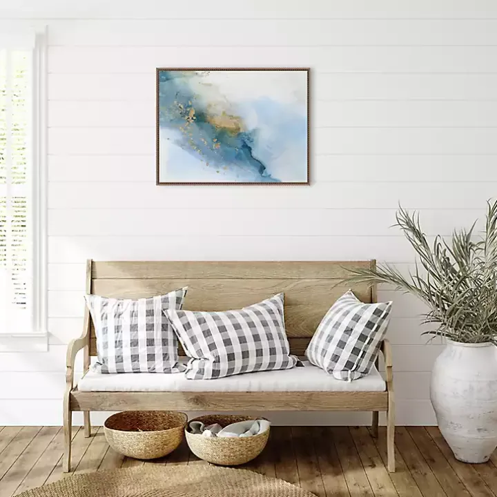 Cloud Land Framed Canvas Art Print