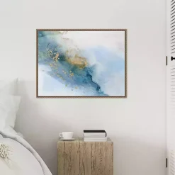 Cloud Land Framed Canvas Art Print