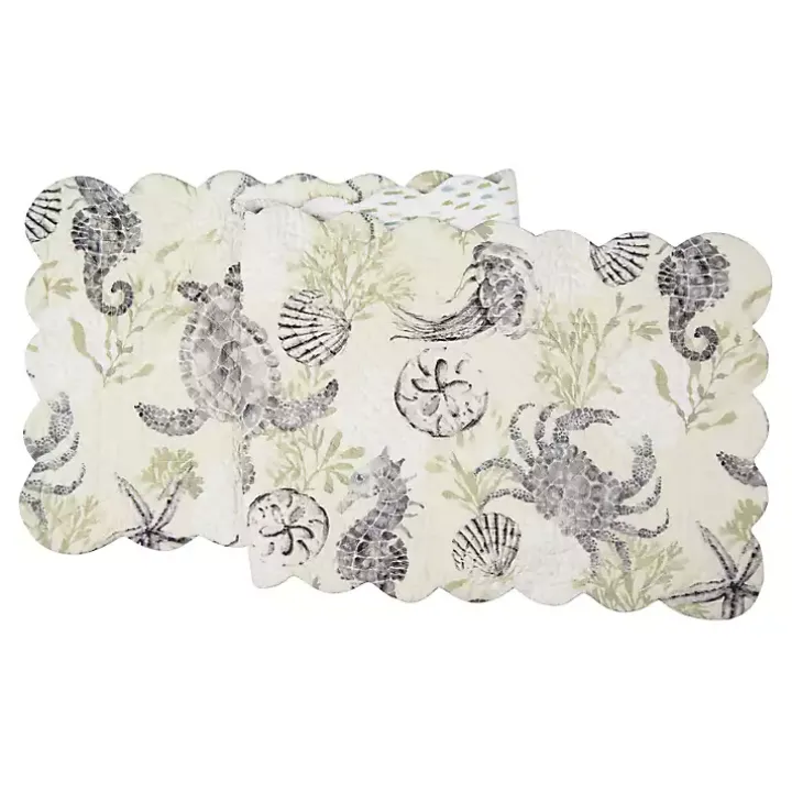 Coastal Quilted Table Runner