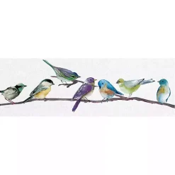 Colorful Bird Spot Canvas Art Print