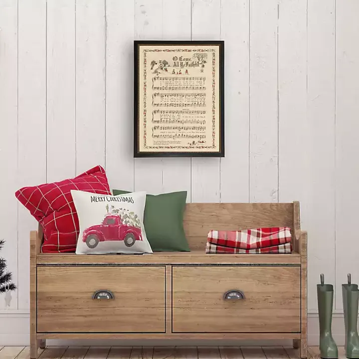 Come All Ye Faithful Framed Print