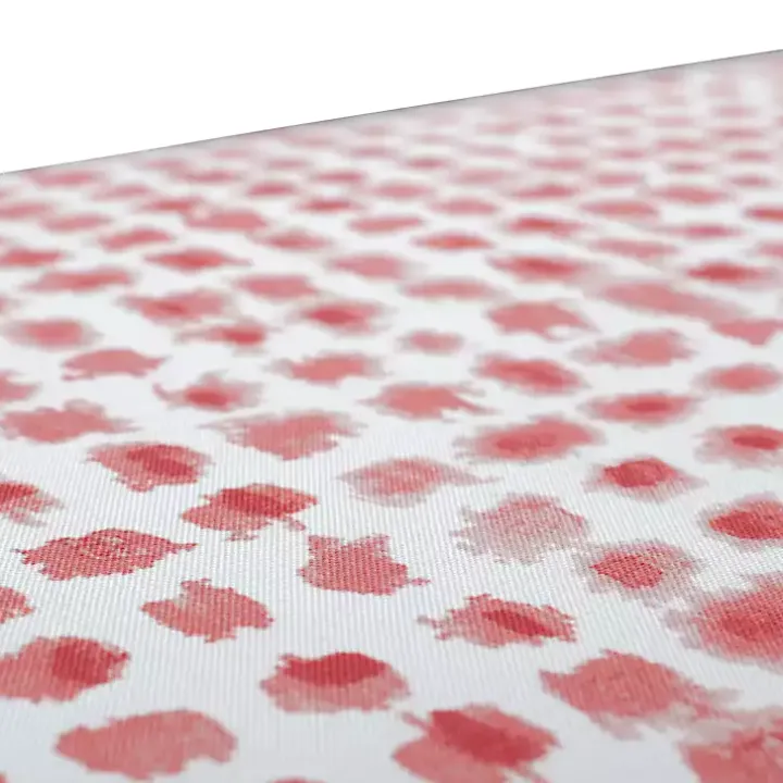 Coral Dotted Settee Cushion