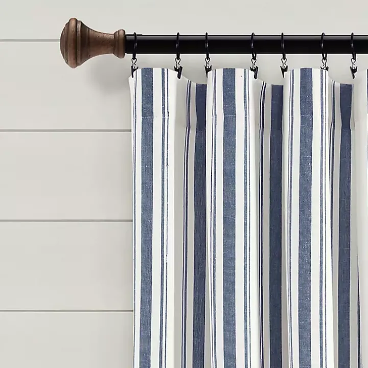 Cotton Candy Farmhouse Curtain Panel Set, 95 in.