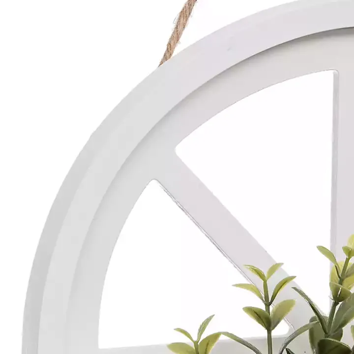Cream Arch with Wreath