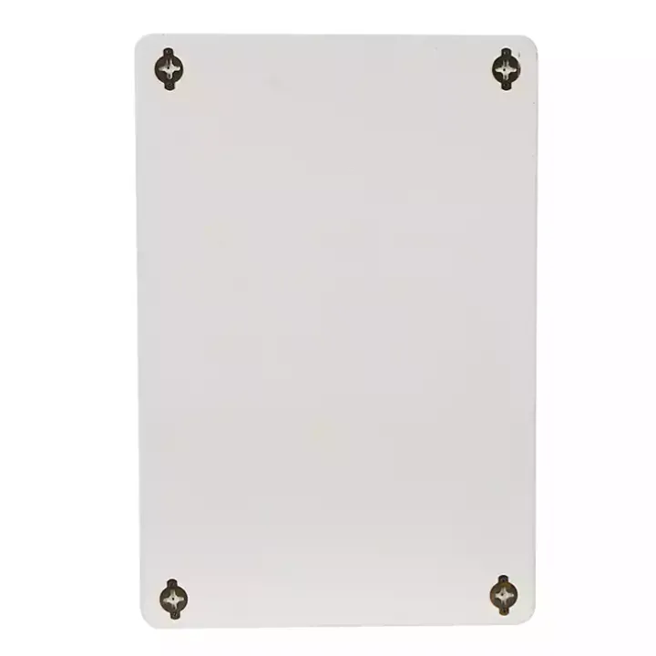 Cream Geometric 5-Section Wall Shelf