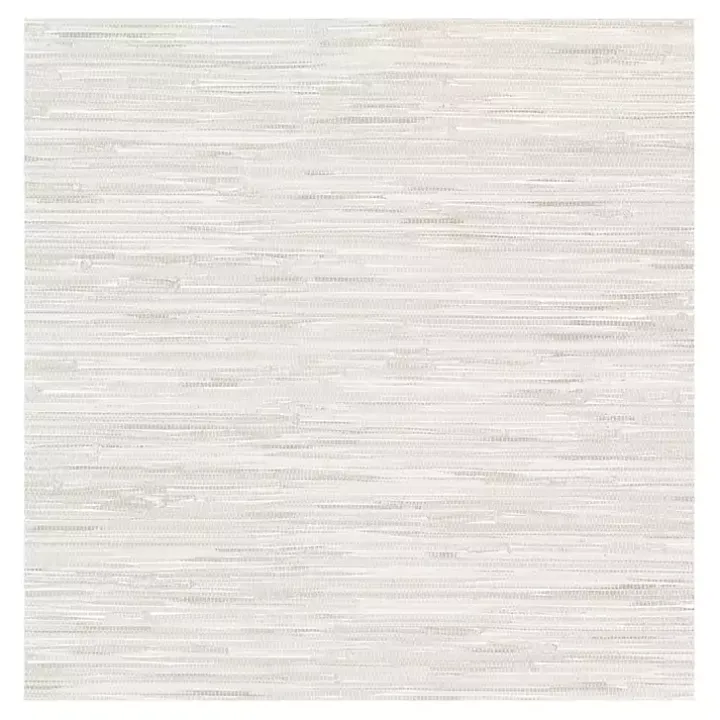 Cream Grassweave Peel and Stick Wallpaper