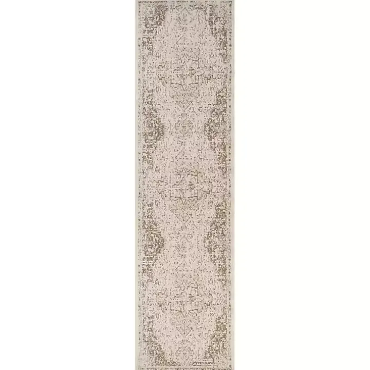 Cream Medallion Runner