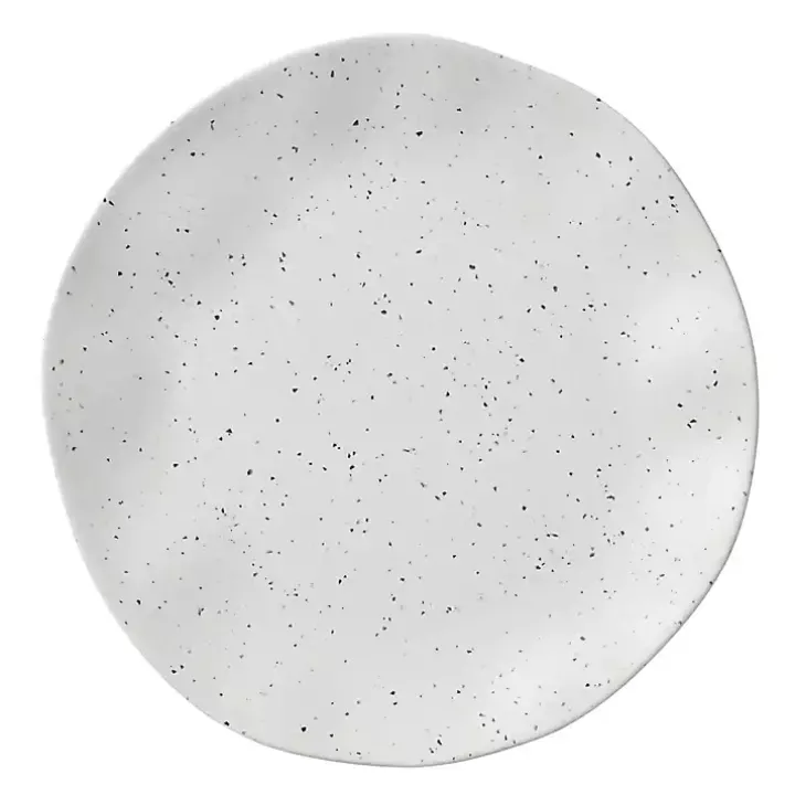 Cream Terrazzo 12-pc. Melamine Dinnerware Set