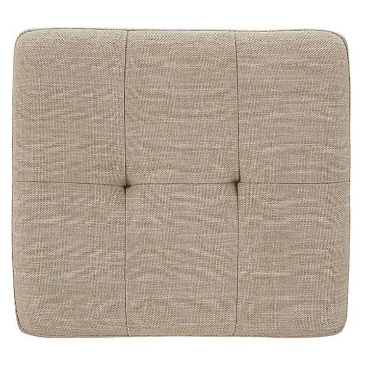 Cream Upholstered Chandler Counter Stools, Set of