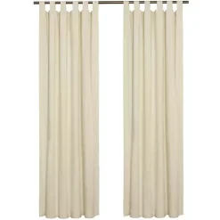 Cream Weathermate Blackout Curtain Panel, 84 in.