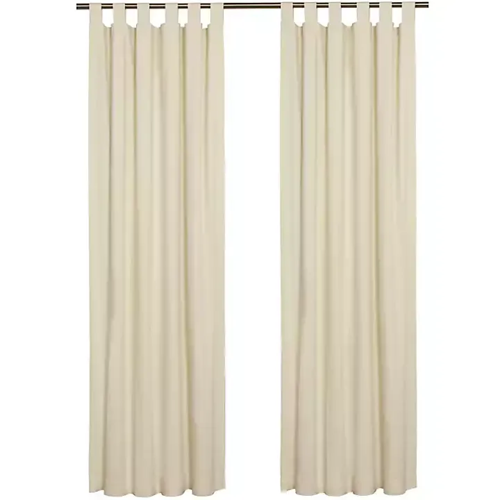 Cream Weathermate Blackout Curtain Panel, 95 in.
