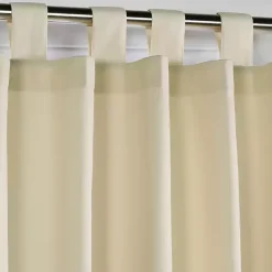 Cream Weathermate Blackout Curtain Panel, 95 in.