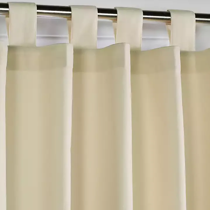 Cream Weathermate Curtain Panel, 72 in