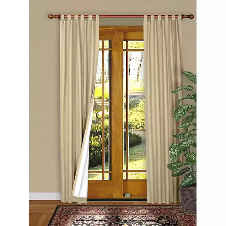 Cream Weathermate Curtain Panel, 72 in