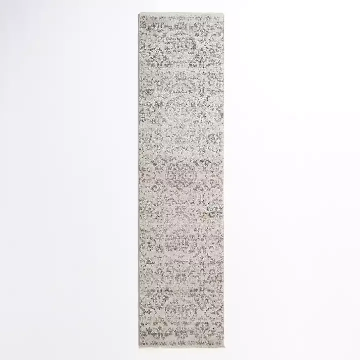 Cream Winn Medallion Runner, 2x8