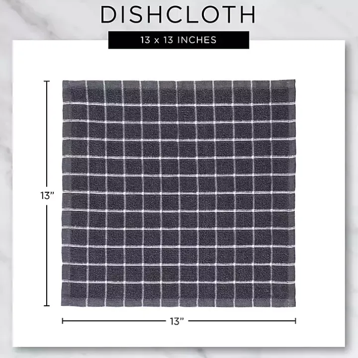 Daisy Dobby 6-pc. Dish Towel and Cloth Set
