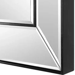 Dark Bronze Bevel Rectangle Wall Mirror
