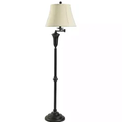 Dark Bronze Madison Swing Arm Floor Lamp