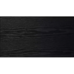 Dark Brown Metal C-Shaped Accent Table