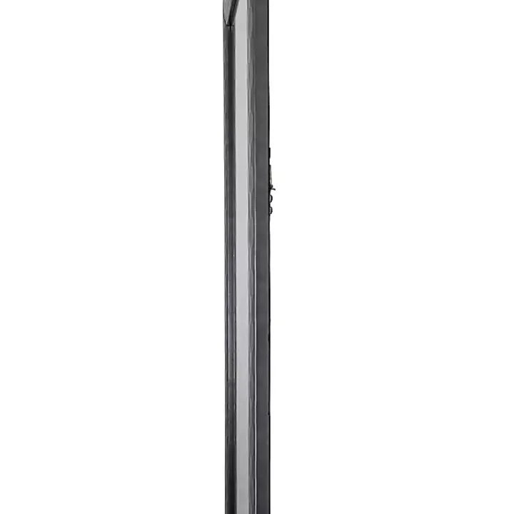 Dark Gray Wood Framed Beveled Edge Wall Mirror