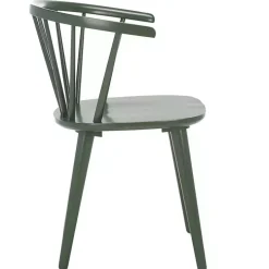 Dark Green Blanchard Dining Chairs, Set of 2