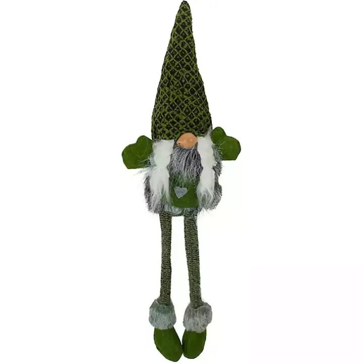 Dark Green Gnomette Shelf Sitter