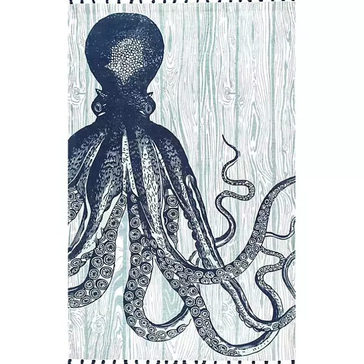 Dark Octopus Thomas Paul Area Rug, 5x8