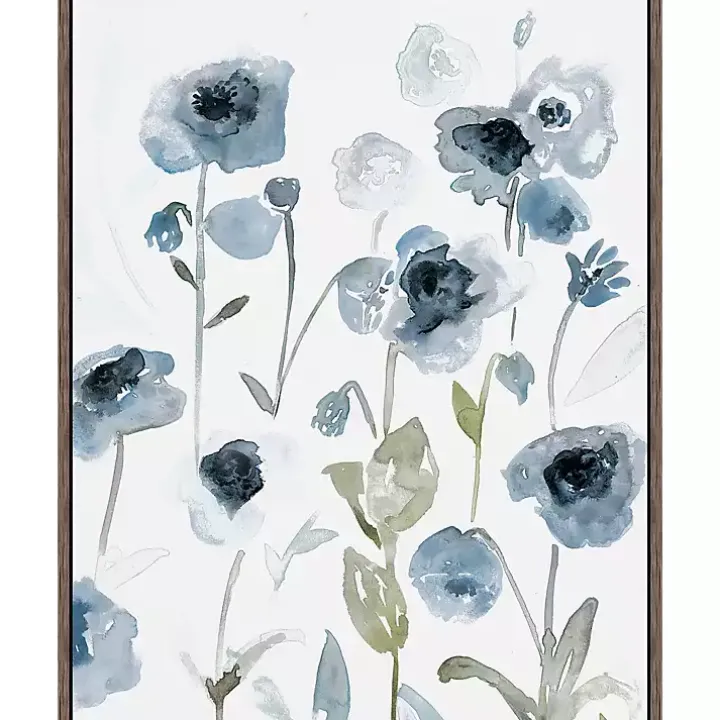 Deep in Blue I & II Canvas Art Prints, Set of 2