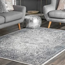 Delany Persian Inspired Area Rug, 5x8